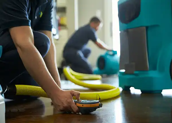 water damage restoration service Amery